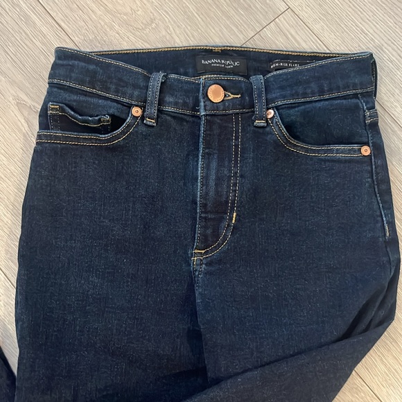 Banana Republic Women's Skinny flare  Leg Jeans 25 - Picture 6 of 10